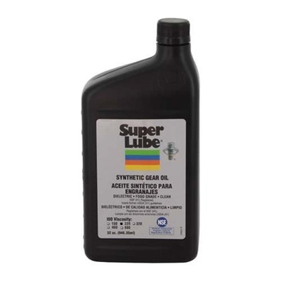 Super Lube Synthetic Gear Oil ISO 220 - 1 Quart Bottle (54200)