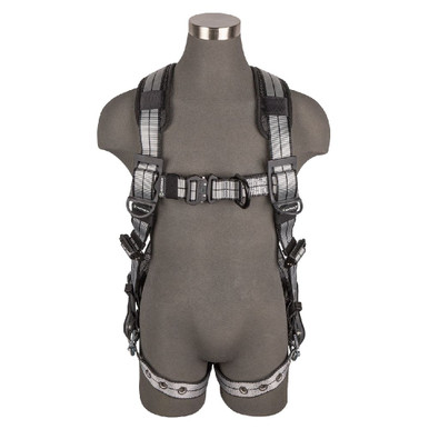 Opens dialog Safewaze 020-1213 - PRO+ Slate Full Body Harness: Alu 1D, Alu QC Chest, Alu FD, TB Legs (S)