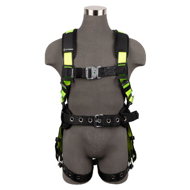 Opens dialog Safewaze 021-1446 - PRO Construction Harness: 1D, QC Chest, TB Legs, Fixed Waist Pad(2X) No side