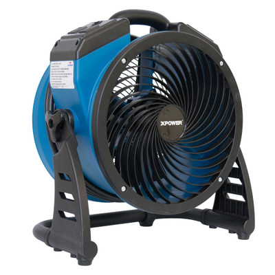 XPOWER Industrial Axial Air Mover with 360° Rotational Rack (P-21AR)