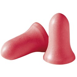 Honeywell MAX-1 Uncorded Earplugs Disposable Red Foam