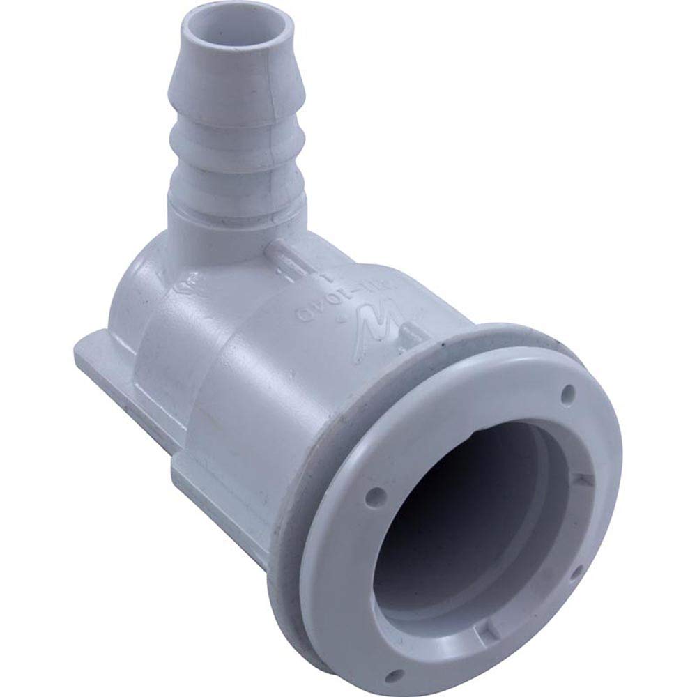 Waterway Plastics 211-1030 Jet Body Ww Mini 3/4 Ribbed Barb No Air