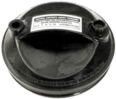 Waterway Plastics 550-5100 Filter Lid with O-Rings and Air Relief Plug
