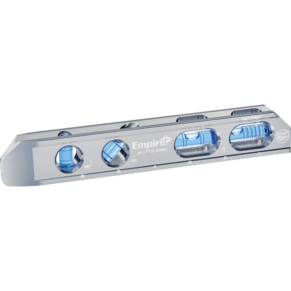 Empire EM71.8 True Blue 8 In. Aluminum Magnetic Billet Torpedo Level