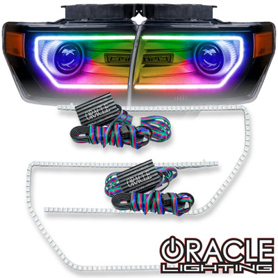Oracle Lighting 2009-2014 Ford F-150 / Raptor LED Perimeter Headlight Halo Kit (2203-001, 2203-330, 2203-333, 2203-334, 2203-335, 2203-504)