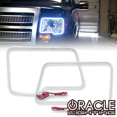Oracle Lighting 2009-2014 Ford F150/Raptor Dynamic ColorSHIFT Headlight Halo Kit (2300-332)