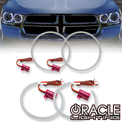 Oracle Lighting 2011-2013 Dodge Durango LED Headlight Halo Kit (2646-001, 2646-002, 2646-330, 2646-333, 2646-334, 2646-335, 2646-504)