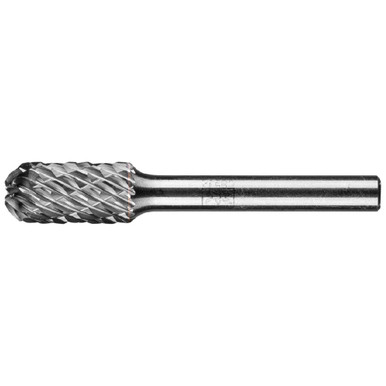 Opens dialog PFERD 28006 Carbide Bur - Cylindrical (Radius End), OMNI Cut 3/8" x 3/4" x 1/4" Shank - SC-3