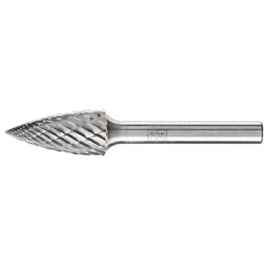 Opens dialog PFERD 28023 Carbide Bur - Tree (Pointed End), OMNI Cut 1/2" x 1/1" x 1/4" Shank - SG-5 L6