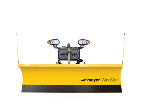 Meyer WingMan 6'8" Receiver Hitch Commercial-Grade Hydraulic Snow Plow w/ LED Lights (28320)