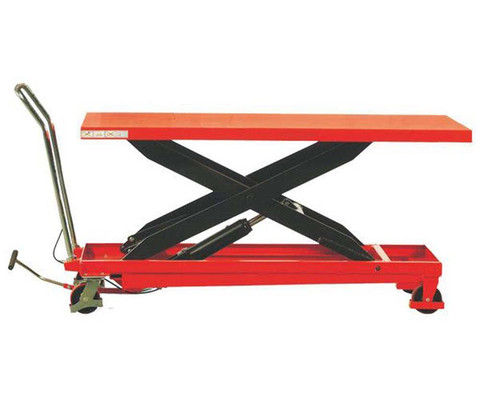Noblelift Manual Scissor Lift Table 1100 lbs 31.88x63 Inch (TG110)