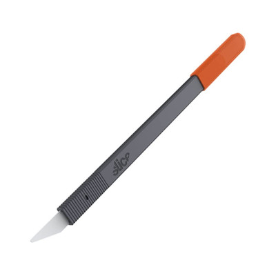 Slice Ceramic Cutter with Replaceable Blade, Black and Orange (10568)