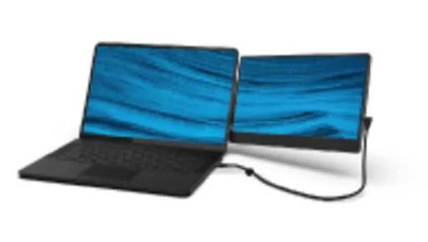 Luxor Workspaces Sidetrak Swivel Hd 12.5" Attachable Portable Monitor (LTTL121)