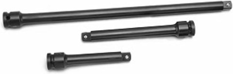 Grey Pneumatic 1/4 Drive 3pc. Impact Extension Set (9703E)