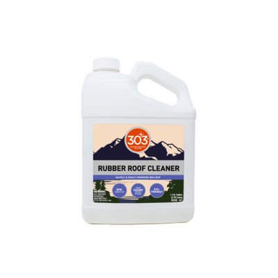 303 Rubber Roof Cleaner Safely Removes Build Up On The Rubber, 1 Gallon (30239)