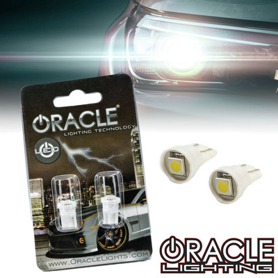 Oracle Lighting T10 1 LED 3 Chip Bulbs Pair (4806-001, 4806-002, 4806-003, 4806-004, 4806-005)