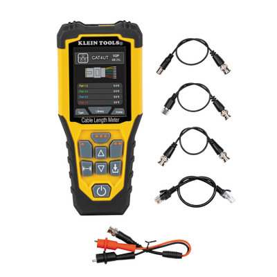 Klein Cable Tester, Tdr Cable Length Meter Measures Electrical (501-915)