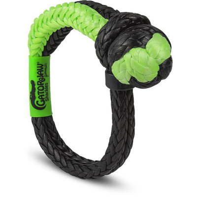 Bubba Rope 1/2" Green/Black NexGen PRO Gator-Jaw Shackle (176841NGGB)