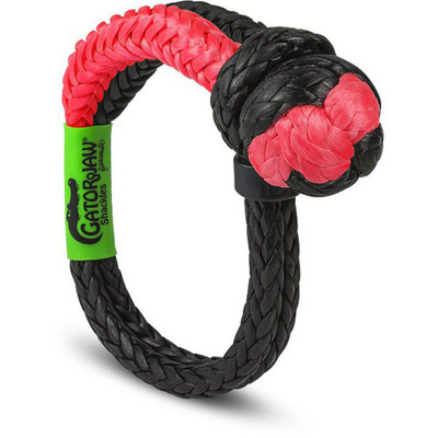 Bubba Rope 1/2" Red/Black NexGen PRO Gator-Jaw Shackle (176841NGRB)