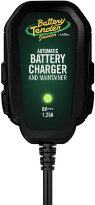 Battery Tender 6V 1.25A Junior Charger and Maintainer (022-0196)