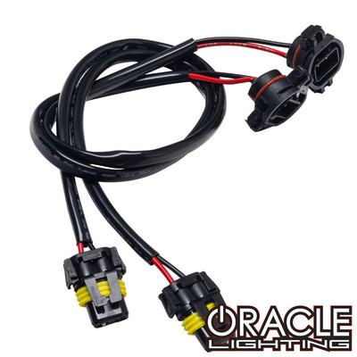 Oracle Lighting Fog Light Wiring Adapters H16/5202 to 9006 (5134-504)