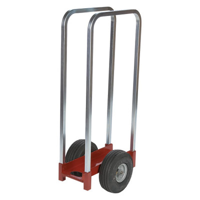 Raymond Products Heavy Duty Caddy, 6.13Wx20L In, Airless Wheels, 2 Upright (485)