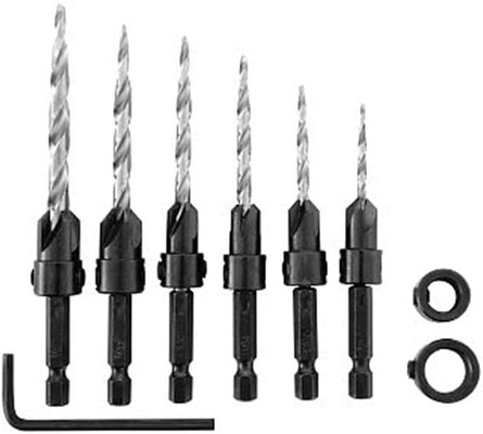 Irwin 8-Piece Speedbor Countersink Wood Drill Bits (1882792)