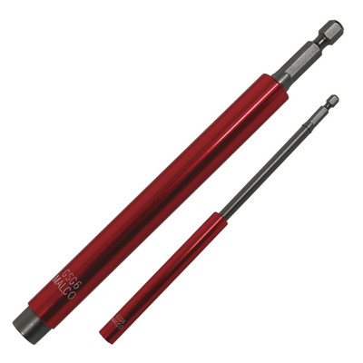 Malco Tools Extra-Long Magnetic Gutter Screw Guide, Red (GSG6)
