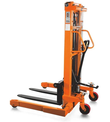 Noblelift Manual Lift Stacker 2200lbs 98in Adjustable Legs (SFH22-98)