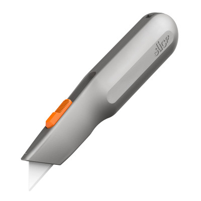 Slice Metal Handle Utility Knife, Manual Blade, Stays in Position (10490)