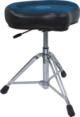 Roc N Soc Nitro Gas Drum Throne With Original Saddle, Blue (NR O-B)