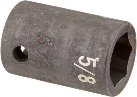 SK Tools 1/2-Inch Drive Standard Impact Socket, 5/8-Inch (34020)