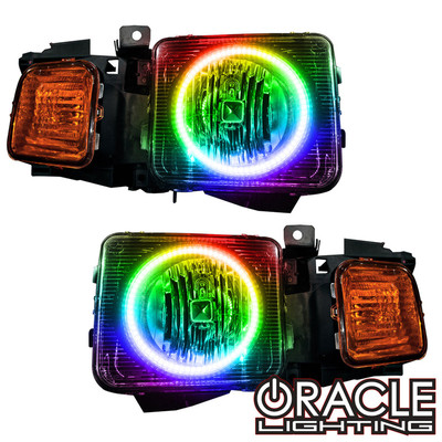 Oracle Lighting 2005-2010 Hummer H3 Dynamic ColorSHIFT Headlight Halo Kit (2316-332)