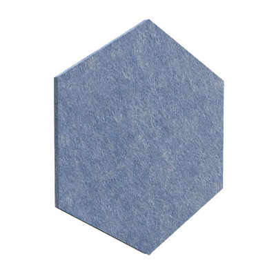 Luxor Workspaces Modern Acoustic Panels, Light Blue, 6-Pk (RCLMHEX005)
