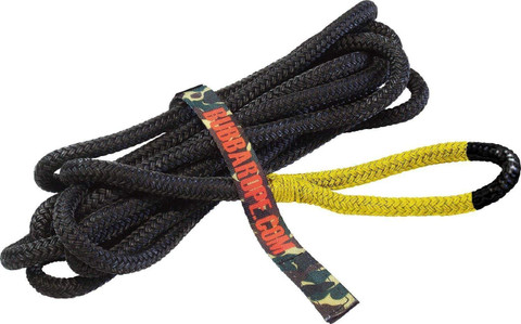 Bubba Rope 1/2" x 20' Black/Green Lil' Bubba (176650BKG)