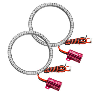 Oracle Lighting 2010-2012 Ford Mustang Shelby Bumper LED Fog Halo Kit (1258-001, 1258-003, 1258-004, 1258-005, 1258-333)