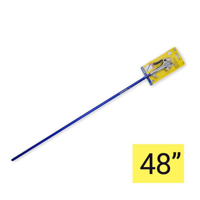 Titan Tools Vapor Multi Port Filter & Radiator Cleaner 90 Degree Blow Gun 48", Blue (19478)