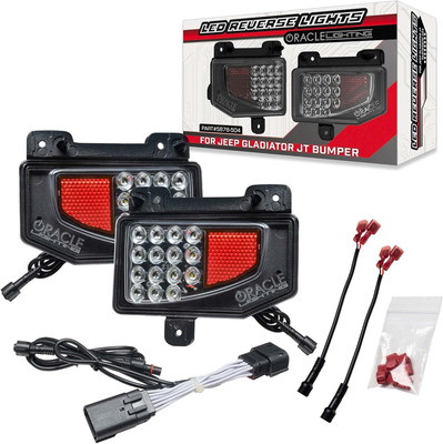 Oracle Lighting Rear Bumper LED Reverse Lights w/Plug & Play Harness (5881-504)