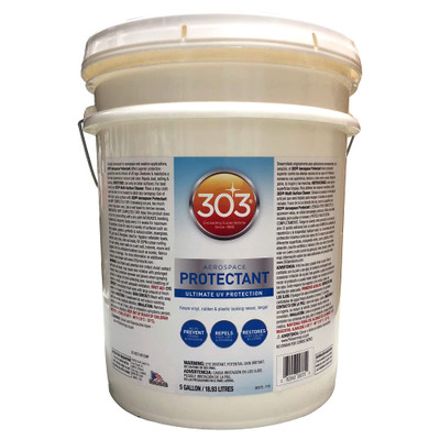303 Aerospace Interior Protectant Repels Dust, Dirt 5 Gallons (30375)