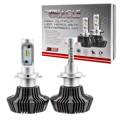 Oracle Lighting H7 4,000+ Lumen LED Headlight Bulbs Pair (5232-001)