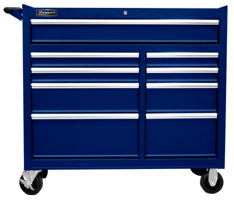 Homak 41" SE Series 9-Drawer Roller Cabinet - Blue (BL04041097)