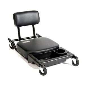 Shopsol Detailing Creeper 500 Lb. Cap. - Black Steel/Vinyl (3010006)