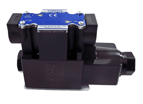 Yuken NPT Solenoid-Operated Directional Valve 120VAC (DSG-01-2B10B-A120-7090)