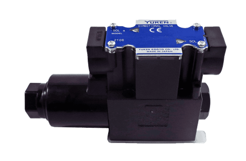 Yuken Directional Solenoid Valve 24VDC Left-Mounted (DSG-01-2B3B-D24-7090-L)