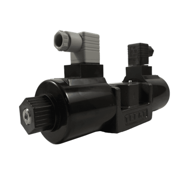 Yuken Directional Valve Solenoid Operated A-T, P, B-Block (DSG-03-3C12-D24-N-50)