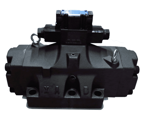 Yuken D10 3-Pos A to T, P&B-Block 120VAC Int-Drn T-Box Valve (DSHG-10-3C12-T-A120-43)