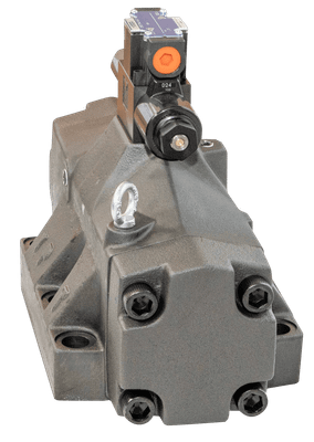 Yuken D10 3-Position Tandem 24VDC Ext-Pilot T-Box Valve (DSHG-10-3C6-E-D24-4390)
