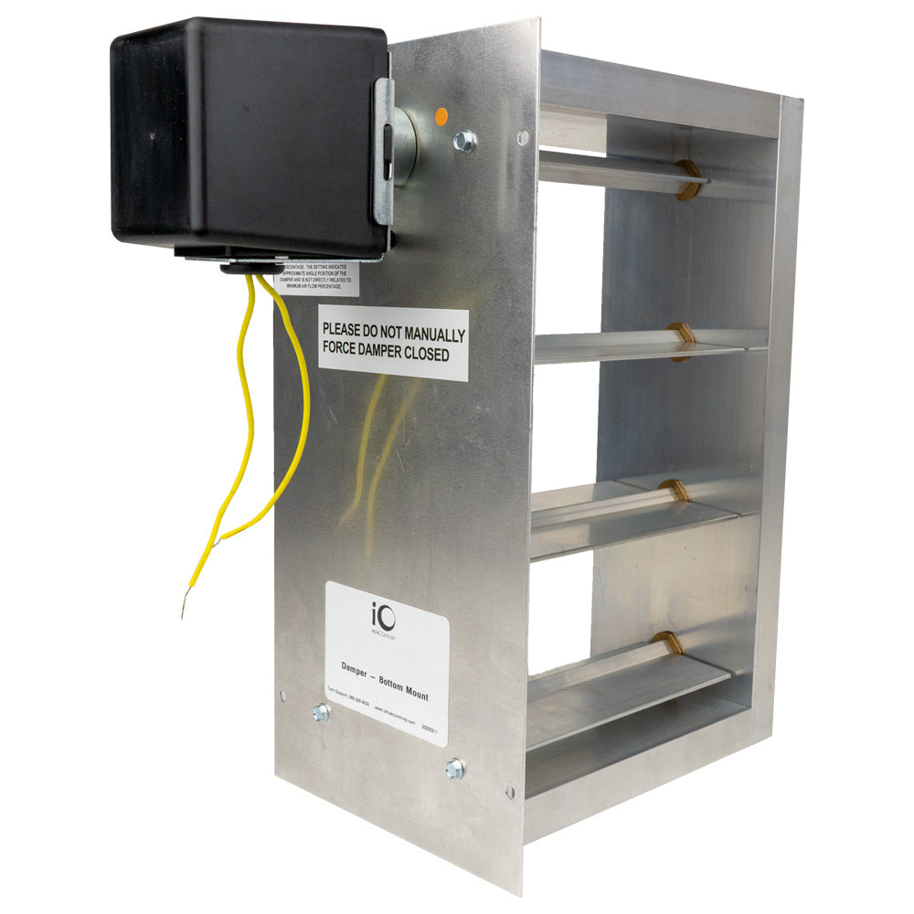 Io Hvac Controls HD-1206-BM Zone Damper BM Rectangular 12x6