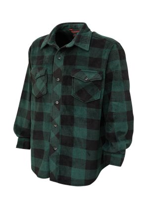 Tough Duck Men's Buffalo Check Fleece Shirt Heavyweight Solar Fleece (I96411, I96421)