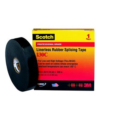 3M 7000006091 Splicing Tape 30 ft L x 2 in W 69 kV